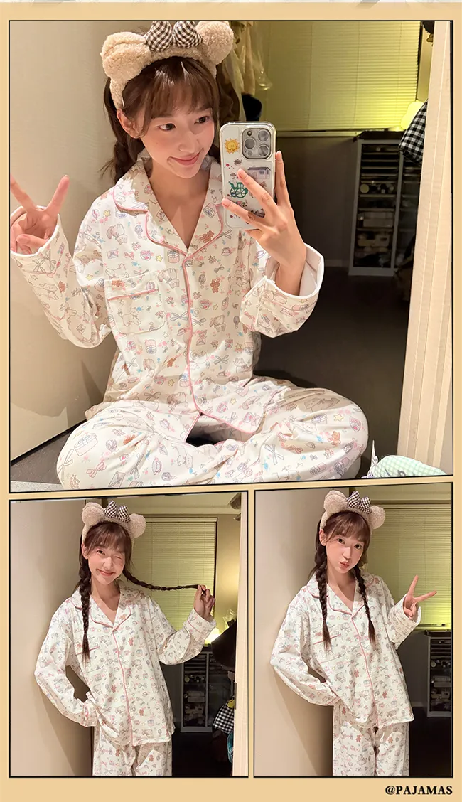 Orange Heart Winter Cartoon Sweet Double-Sided Dralon Thermal Cardigan Sleepwear for Women Casual Loungewear · Wholesale · OEM · Worldwide Shipping - Detail 9