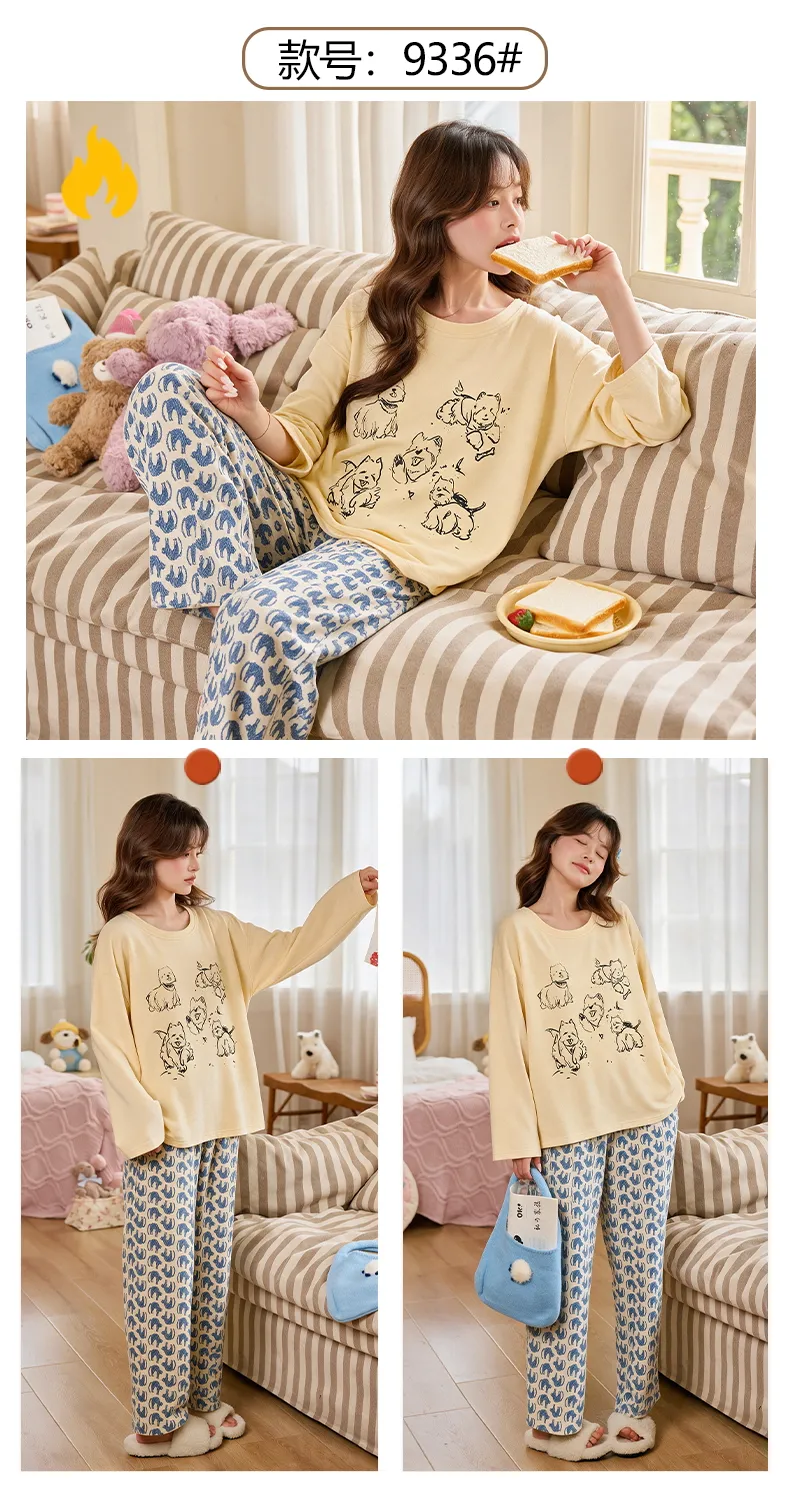 Shuting Tree Winter German Velvet Cashmere Double-Sided AB Fleece Cute Girl Cartoon Warm Wearable Set · Wholesale · OEM · Worldwide Shipping - Detail 6