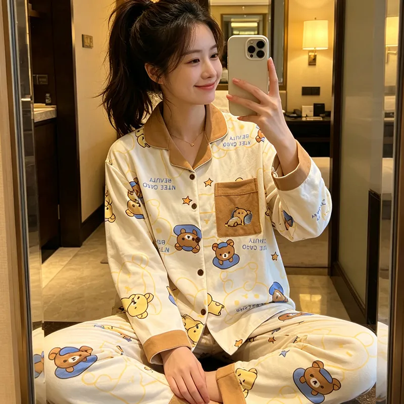 Yidiemeng 冬新作 ドイツベルベット 大きいサイズ 親子 メンズ レディース セット カートゥーン スイート 快適 ルームウェア 外着可 · 卸売 · OEM · 世界へ発送