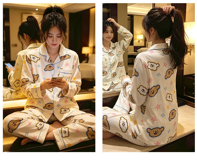 Yidiemeng Winter New German Velvet Plus Size Parent-Child Men Women Set Cartoon Sweet Comfortable Homewear Wearable Outside · Wholesale · OEM · Worldwide Shipping - Detail 25